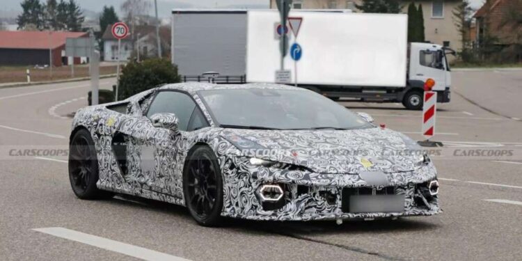 Take a peek inside the Lamborghini Huracan successor’s (Temerario ...